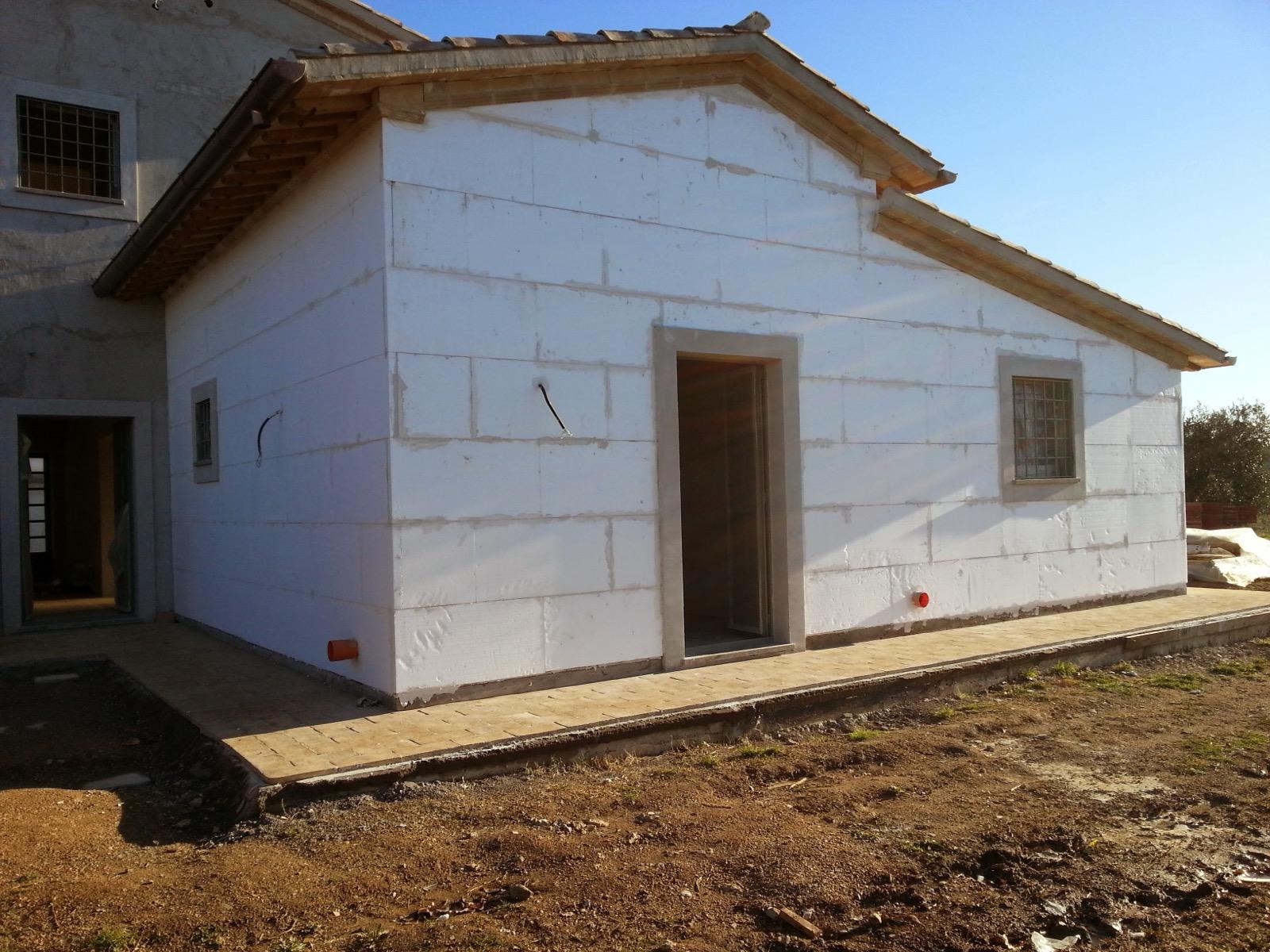 Cappotto termico per villa