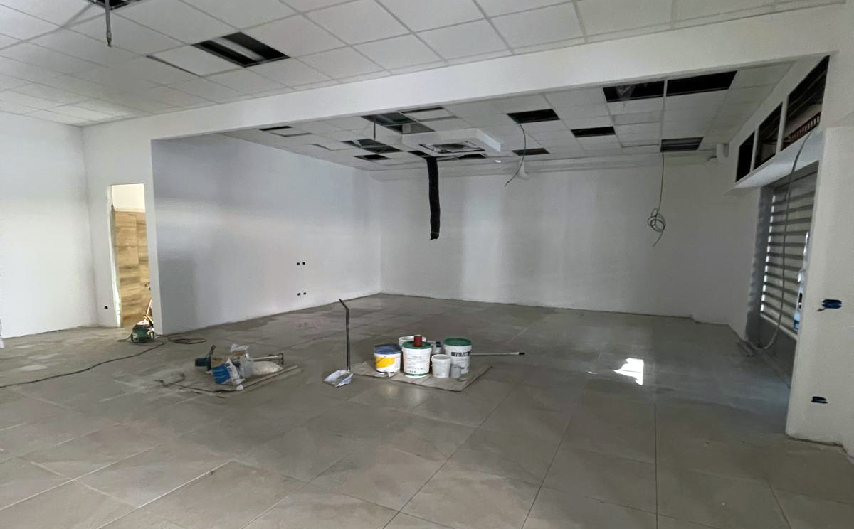 Riqualificazione completa di uno spazio commerciale